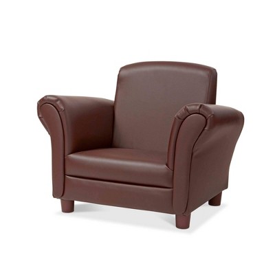 kids leather armchair