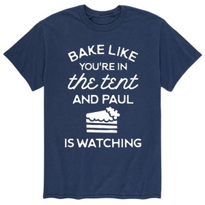 Men's - Instant Message - Bake like You're in the Tent Short Sleeve Graphic T-Shirt - 1 of 4