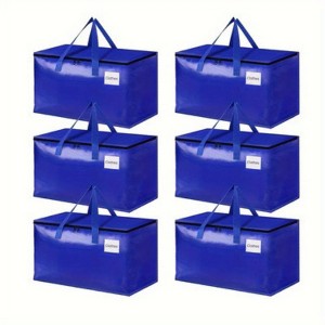 New Waterproof Foldable Moving Storage Bag Large Capacity Outdoor Travel Dormitory Organizer - 1 of 4