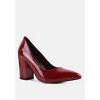 Kamira Patent Faux Leather Block Heel Pumps - 2 of 4