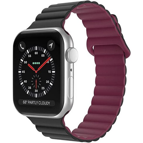 Worryfree Gadgets Magnetic Silicone Band For Apple Watch