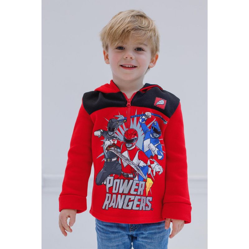 Power Rangers Fleece Hoodie Toddler, 5 of 8