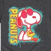 Boys' - Peanuts - Peanuts Snoopy Woodstock Short Sleeve Graphic T-Shirt - 2 of 4