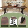 NicBex 70.86" Rectangle Dining Table Modern Center Table with Wood Tabletop for Living Room & Office - 4 of 4
