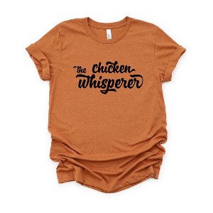 Simply Sage Market Women's The Chicken Whisperer Short Sleeve Graphic Tee - 1 of 4