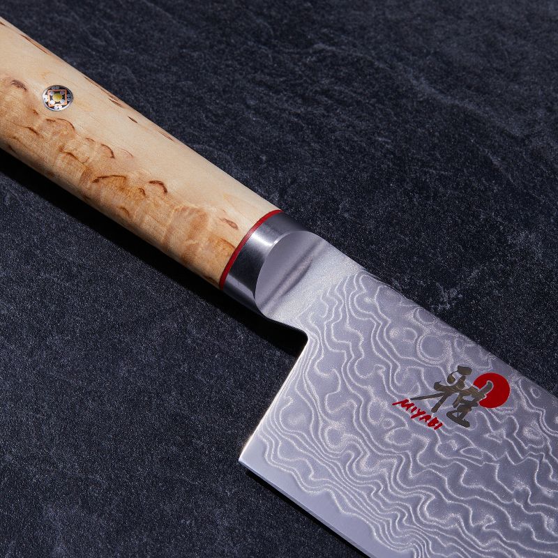 Miyabi Birchwood SG2 6.5-inch Nakiri Knife, 3 of 9