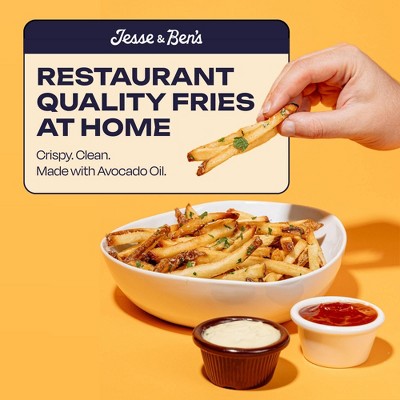 Jesse & Ben's Rosemary & Garlic House Cut Fries - 14oz