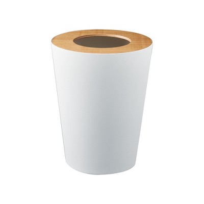 Yamazaki Home - Trash Can - Two Styles - Steel + Wood