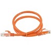 Monoprice Cat6 Ethernet Patch Cable - 1 Feet - Orange | Network Internet Cord - Snagless RJ45, Stranded, 550Mhz, UTP, Pure Bare Copper Wire, 24AWG - - 2 of 2