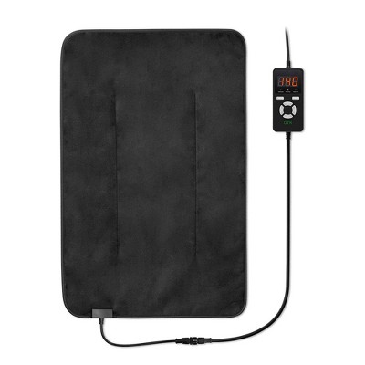 UTK Ultra Soft Far Infrared Heating Pad for Back, Abdomen, and Leg Pain Relief with Smart Remote Controller, Carry Bag, and Adapter