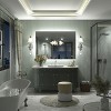 Apmir Super Bright 192 LEDs/m Back LED Lighted Anti-Fog Tempered Glass Bathroom/Vanity Mirror with ETL & 3-Year Warranty - 2 of 4