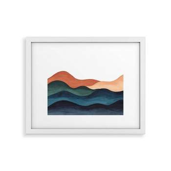 Kris Kivu Colors of The Earth Framed Wall Art - Deny Designs