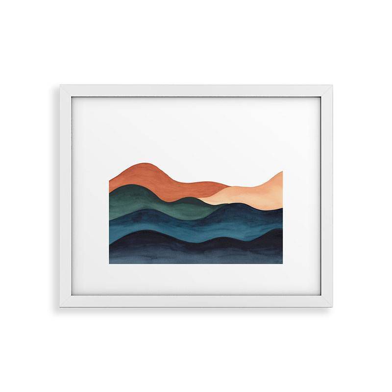 Kris Kivu Colors of The Earth Framed Wall Art - Deny Designs, 1 of 4