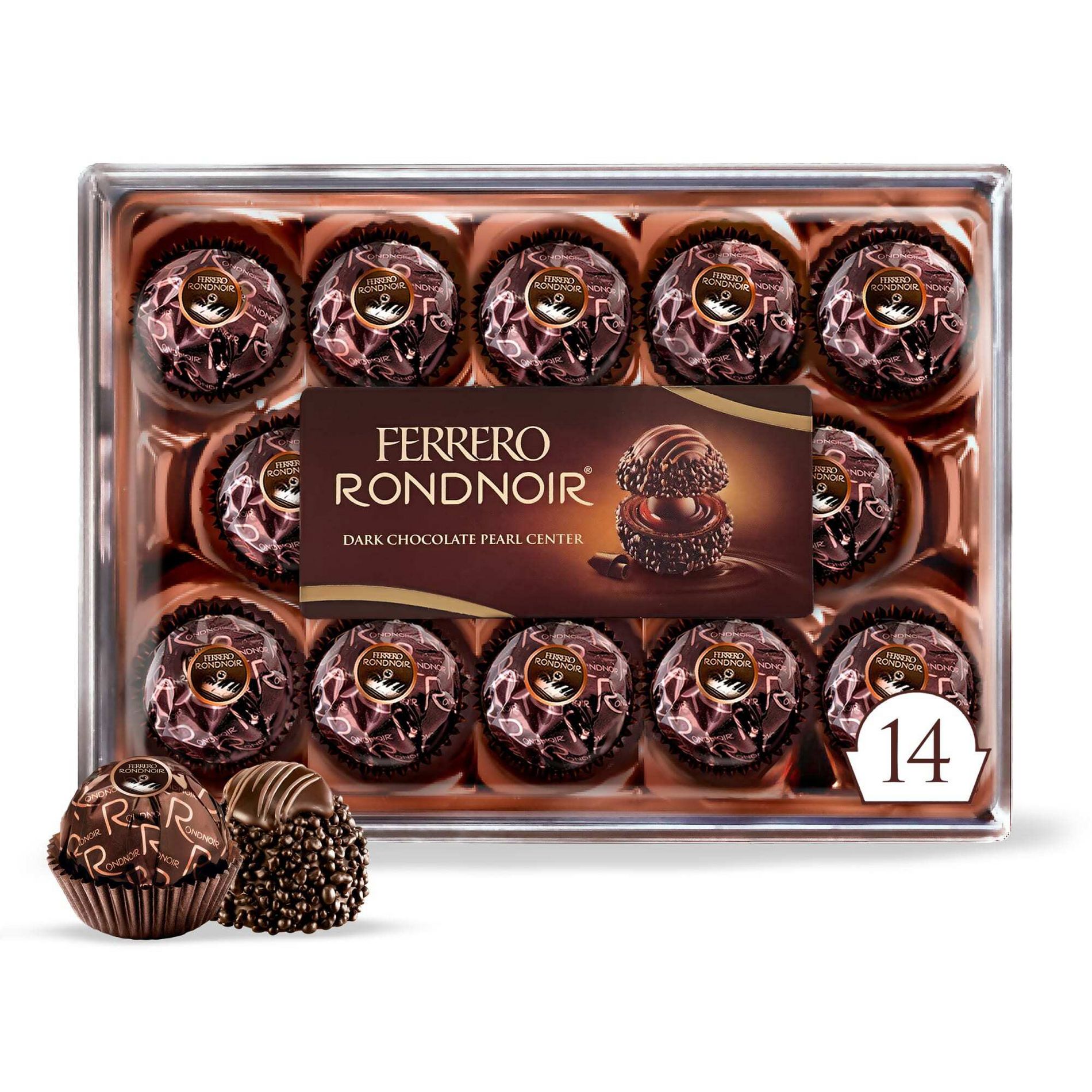 Ferrero Rocher Rondnoir Candy - 4.8oz/14ct