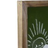 Raz Imports 14” Green and White I'd Rather Be Camping Metal Wall Art - 4 of 4