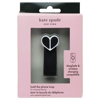 Kate Spade New York Phone Holder and Loop Stand - Black/White