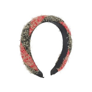 Unique Bargains Women's Gold Thread Cross Headband 1 Pc - 1 of 4