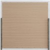 Passion Furniture Lorana 38 in. x 38 in. Modern Square Framed Silver Champagne Dresser Mirror - 4 of 4