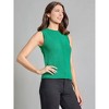 Crew Neck Knit Tank Top - 2 of 3