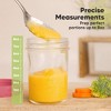 4pk Prep Baby Food Storage Containers, 8 oz Leak-Proof, BPA Free Glass Baby Food Jars for Feeding - 4 of 4