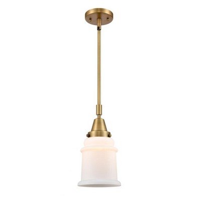 Canton - 1 Light Stem Hung Mini Pendant In Industrial Style-11.13 Inches Tall and 6.5 Inches Wide