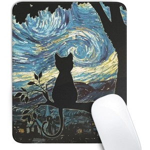 Core Electro Anime Cat Mouse Pad with Non-Slip Rubber Base - 1 of 4