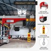 Electric hoist 2200 lbs, electric winch with remote control, 40 ft lifting height (single cable), 1 ton heavy duty lift for garage warehouse factory - 4 of 4