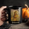Vintage Alice’s Adventure in Wonderland Personalized Mug, Spooky Halloween Gift with Custom Name Black 12oz - 4 of 4