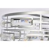 Elegant Lighting Kennedy 5 - Light Pendant in  Chrome - 3 of 4