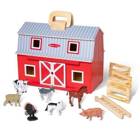 Wooden farm hot sale playset