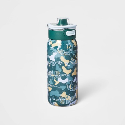Simple Modern 12oz Summit Kids Tritan Water Bottle with Straw Lid for Toddler - Dishwasher Safe Travel Tumbler - Dinosaur Roar