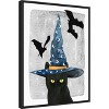 Amanti Art Black Cat II by Grace Popp Canvas Wall Art Print Framed 18 x 24-in. - 3 of 4