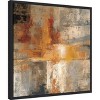 Amanti Art Silver and Amber Crop by Silvia Vassileva Framed Canvas Wall Art - 3 of 4