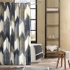 LunaLulinlk Cotton Printed Shower Curtain - 2 of 4