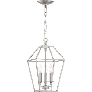 Quoizel Lighting Aviary 3 - Light Chandelier in  Brushed Nickel - 1 of 2