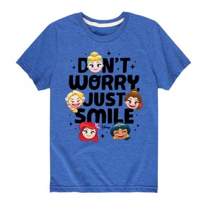Boys' - Disney - Princess Don't Worry Be Short Sleeve Graphic T-Shirt - 1 of 4