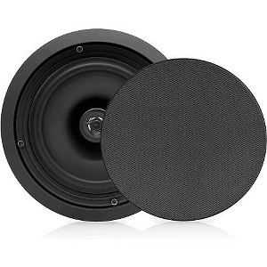 Pyle 8'' In-Wall/In-Ceiling 2-Way Stereo Speakers System PDIC81RDBK - Black - 1 of 4