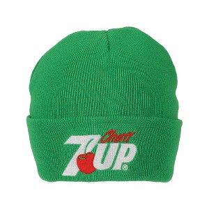 7Up Classic Logo Adult Cuffed Knit Beanie - 1 of 4