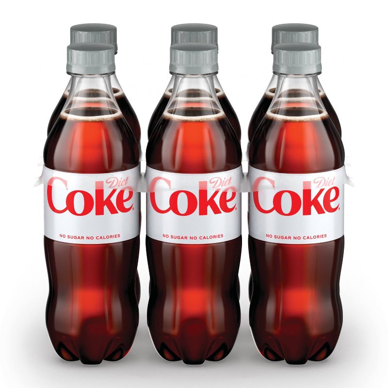 Diet Coke - 6pk/16.9 fl oz Bottles, 4 of 13