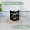 Elanze Designs Open Daily Black X-Large Cork Bottom, Kitchen Counter, Ceramic Stoneware, Coffee, Tea and Hot Chocolate, Machine Brewing, K Capsule Pod - 4 of 4