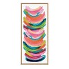 Kate and Laurel Sylvie Bright Abstract Framed Canvas by Jessi Raulet of Ettavee - 2 of 4