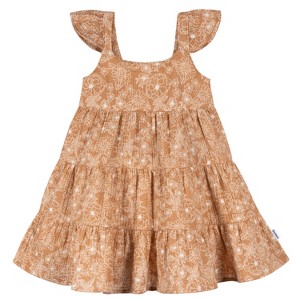 Gerber Toddler Girls' Sleeveless Gauze Dress - 1 of 4