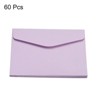 Unique Bargains Greeting Notes Party Paper Blank Business Card Holder Mini Envelopes - 3 of 4