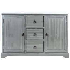 Adiland 2 Door 3 Drawer Console - CNS5733CX - Gray - Safavieh - 1 of 4
