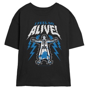 Juniors Wednesday I Feel So Alive Quote T Shirt - 1 of 2