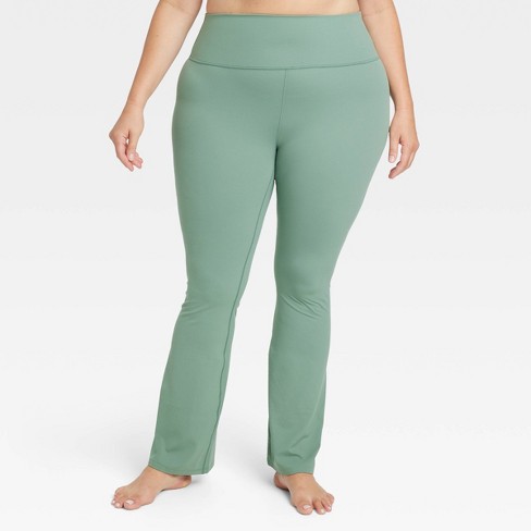 Women's Everyday Soft Ultra High-rise Bootcut Leggings - All In Motion™  Green Xxl : Target