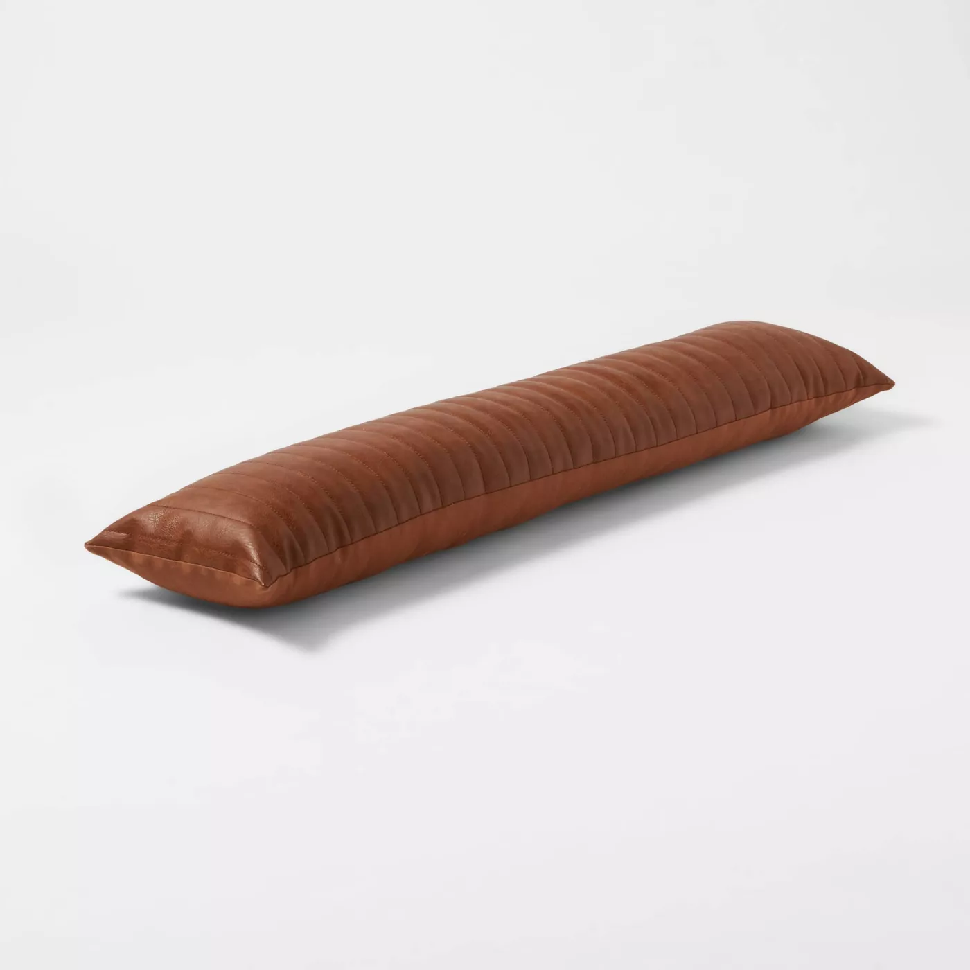 target leather lumbar pillow