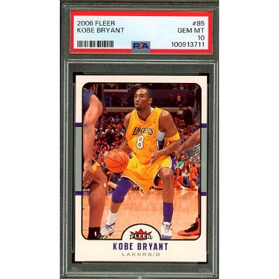 Kobe Bryant Card 2006-07 Fleer #85 PSA 10