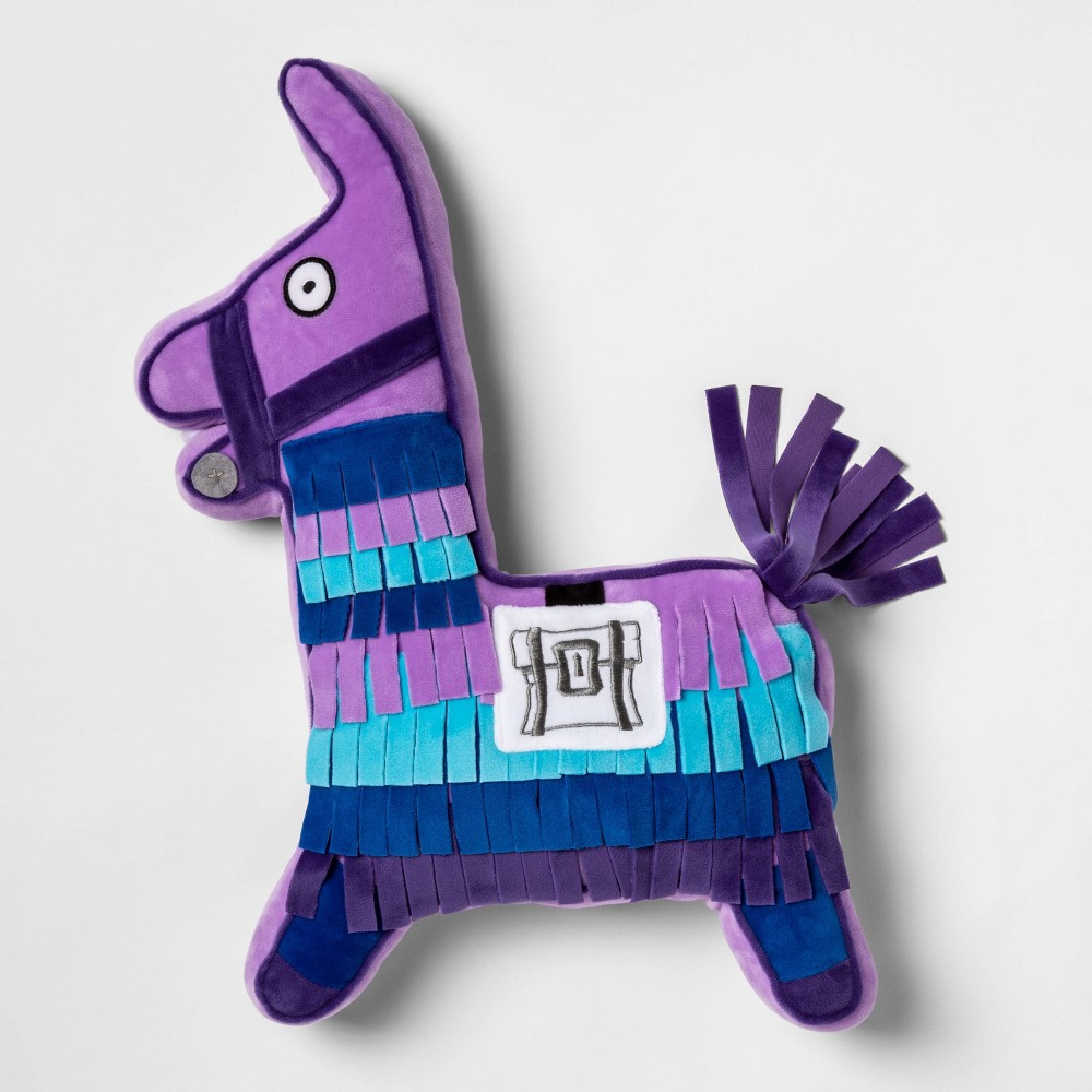 UPC 032281234447 product image for Fortnite Llama Llama Throw Pillow Purple | upcitemdb.com