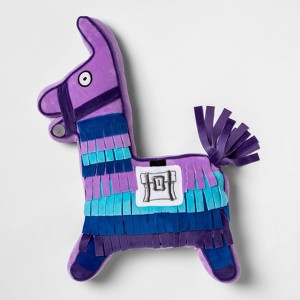 Fortnite Llama Throw Pillow Purple, Purple Blue